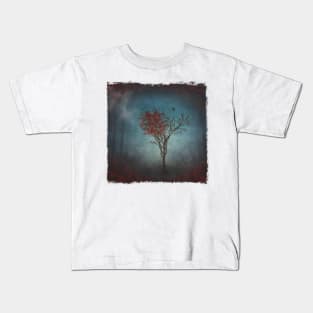 Tree Fantasy - Moody Forest Scenery Kids T-Shirt